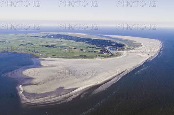 Utholm, Westerhever Sand, Tuemlauer Bucht, Ordinger tidal creek, Rochelsand, St. Peter-Ording,