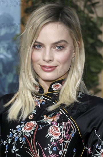 Margot Robbie at the Los Angeles premiere of 'The Legend Of Tarzan' held at the Dolby Theatre in