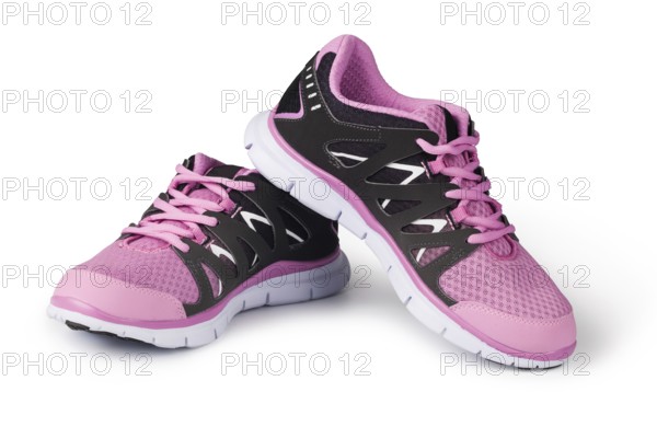 New running shoe isolated on white background