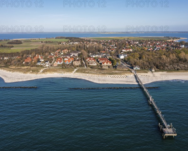 Baltic resort Wustrow pier
