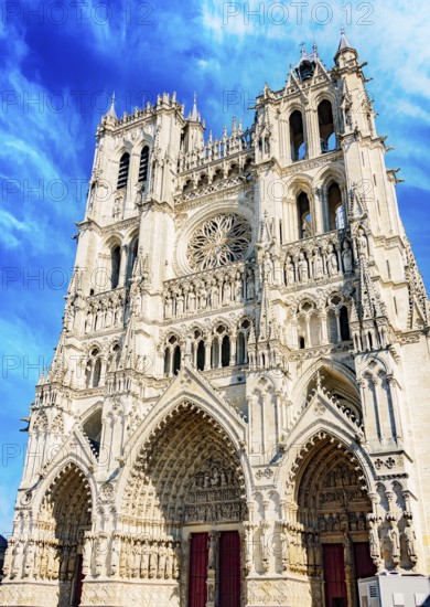 The Cathedral Basilica of Our Lady of Amiens, France, Europe