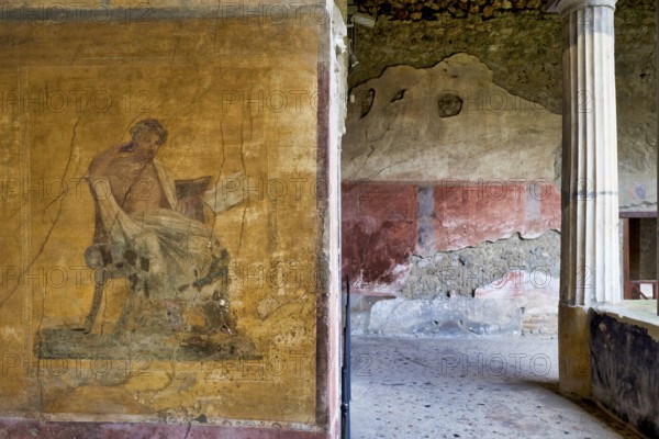 Naples Campania Italy. Pompeii was an ancient Roman city near modern Naples in the Campania region