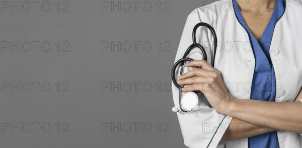 Woman working as doctor. Resolution and high quality beautiful photo