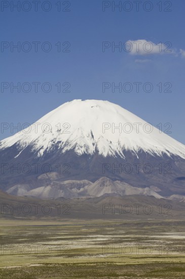 Parinacota Volcano, Lauca National Park, Arica and Parinacota Province, Northern Chile, Chile,