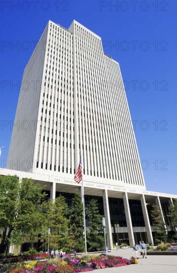 Church of Jesus Christ of Latter-day Saints, HLT, LDS Church Office Building, Temple Square, Salt