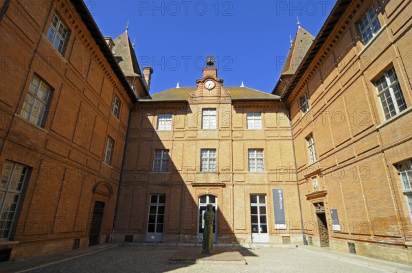 Ingres Museum, Jean Auguste Dominique, Musee, old bishop's palace, Montauban, Tarn-et-Garonne