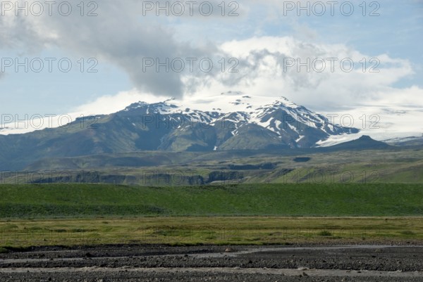 Eyjafjallajökull Glacier, Iceland, Europe
