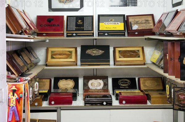 Cigar Boxes, Havana, Cuba, Central America