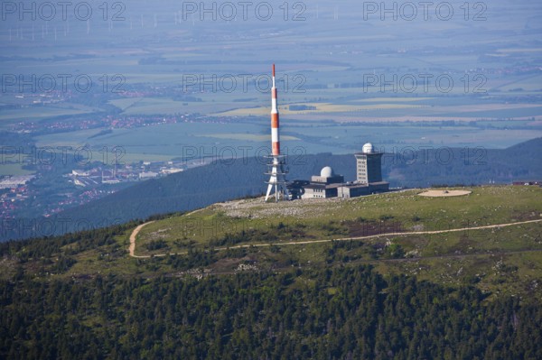 Brocken, summit, Hochharz National Park, Saxony-Anhalt, Germany, Europe