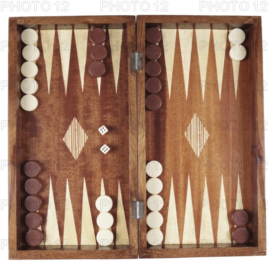 backgammon wooden tavli board game from greece