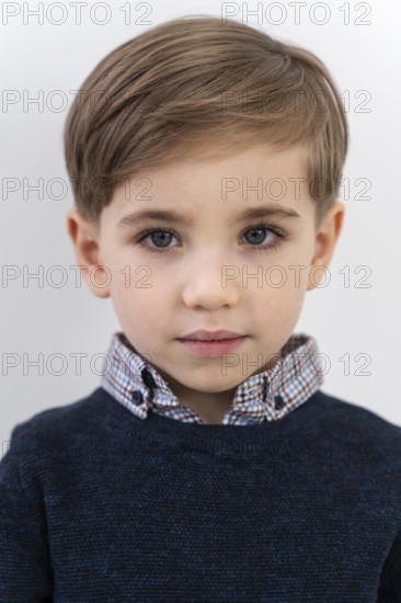 Portrait little boy wearing lens 4