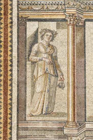 Mosaic, 2nd, 3rd century AD, Archaeological Museum, Antioch, the abandoned Ariadne, Hatay