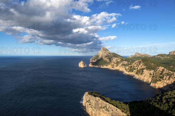 Viewpoint Mirador Es Colomer, Cap Formentor peninsula, Serra de Tramuntana, Majorca, Balearic