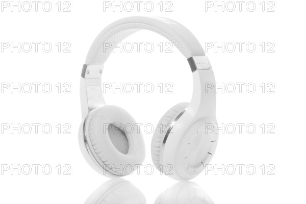 Wireless headphones isolated on a white background. bluetooth