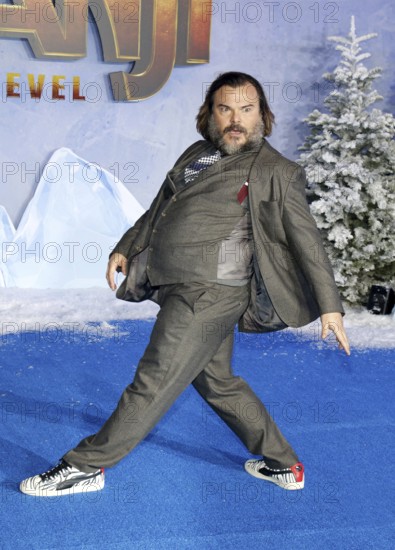Jack Black at the World premiere of 'Jumanji: The Next Level' held at the TCL Chinese Theatre in