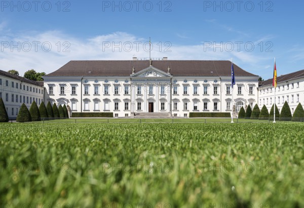 2019-07-24 Berlin, Germany: Bellevue Palace, Schloss Bellevue, in Tiergarten district, residence of