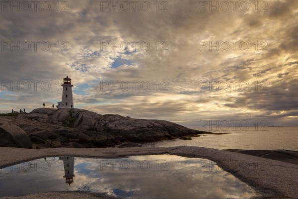 Lighthouse, Peggys Cove, Nova Scotia, Canada, North America