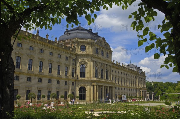 Wurzburg, Würzburg, Residenz, Würzburg Residenz, Hofgarten Park, Hof Garden, UNESCO World Heritage