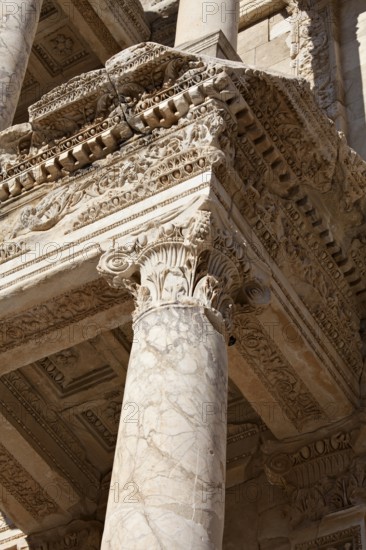 The Library of Celsus, Ephesus, Izmir, Turkey, Asia