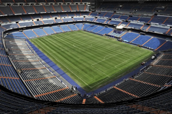 Estadio Santiago Bernabéu, football stadium of the Spanish club Real Madrid, 80354 seats, Madrid,