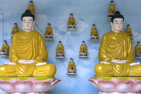 Quoc Tu Pagoda, Ho Chi Minh City, Saigon, Vietnam, Asia