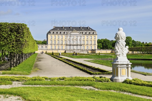 Augustusburg Palace Park, Brühl, North Rhine-Westphalia, Germany, Europe