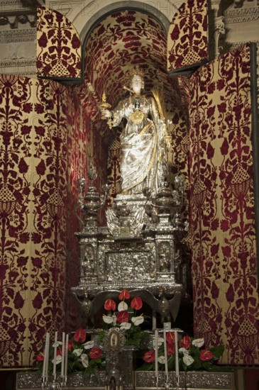 Cathedral of Santa Maria delle Colonne, Siracusa, Ortygia Island, La Vergine Piliere, Cathedral,