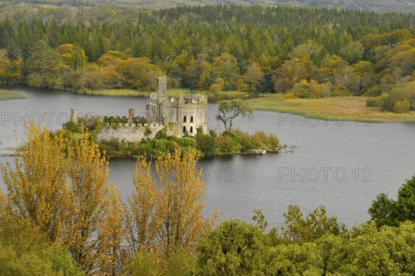 Castle Island, Lough Key, Boyle, County Roscommon, Castle Island, Ireland, Europe