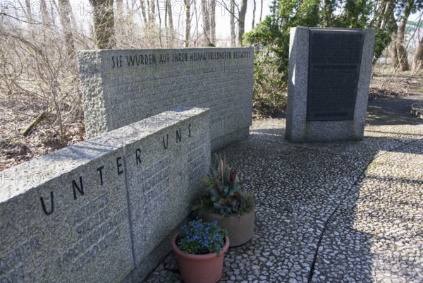Memorial to the 1963 mining accident, Lengede, Peine district, Lower Saxony, Germany, Europe