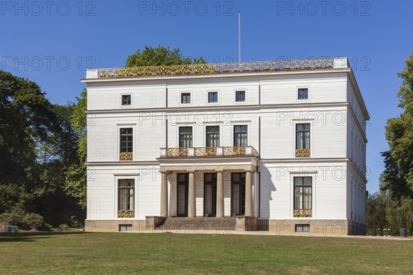 Jenisch-Haus im Jenischpark, exhibition building, Othmarschen, Hamburg, Germany, Europe