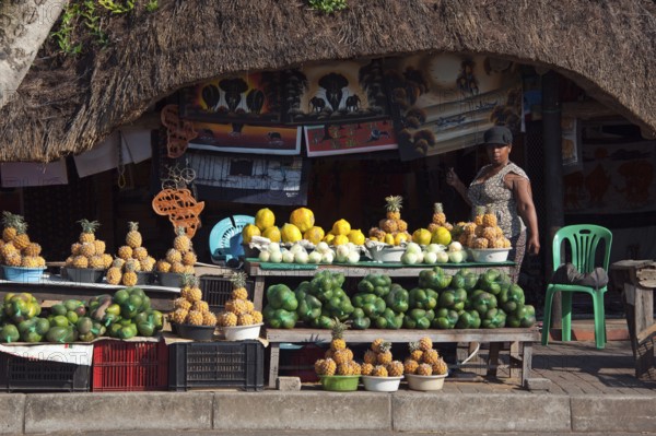 Fruit Stand, Kwa Zulu Natal, South Africa, KwaZulu Natal, Saint, St Lucia, Africa