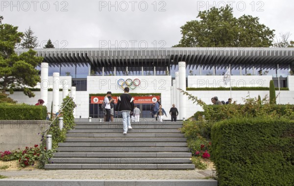 Olympic Museum, Lausanne-Ouchy, Lake Geneva, Lac Léman, Riviera-Pays-d Enhaut, Switzerland, Europe
