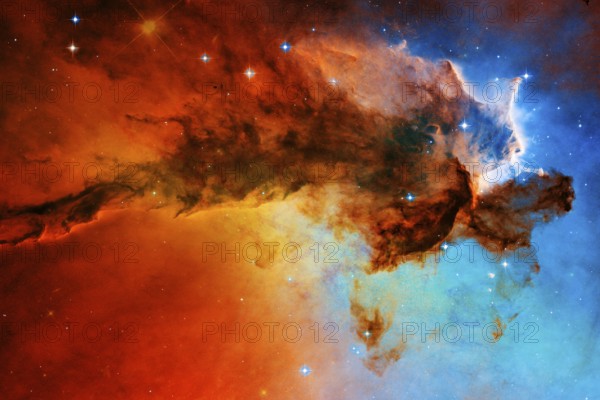 Awesome space background. Elements of this image furnished by NASA