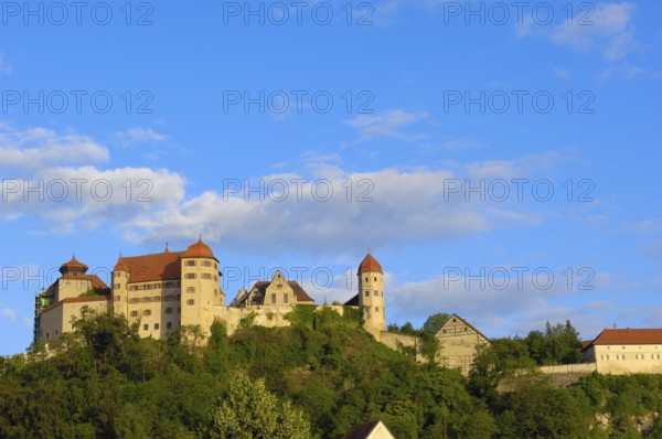 Harburg, Swabia, Harburg Castle, Romantic Road, Bavaria, Germany, Europe