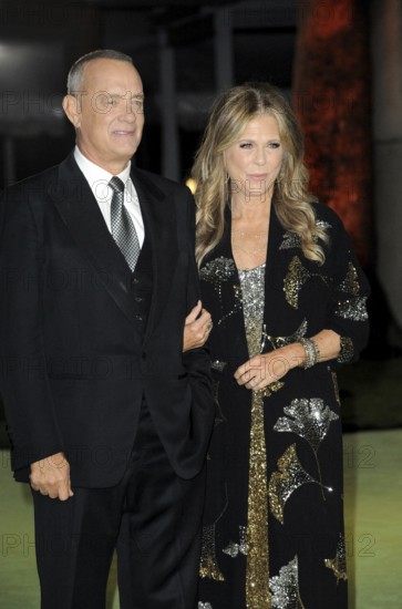 Tom Hanks and Rita Wilson at the Academy Museum of Motion Pictures Opening Gala held in Los