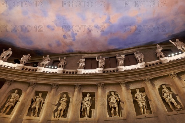 Vicenza, Veneto, Italy. The Teatro Olimpico