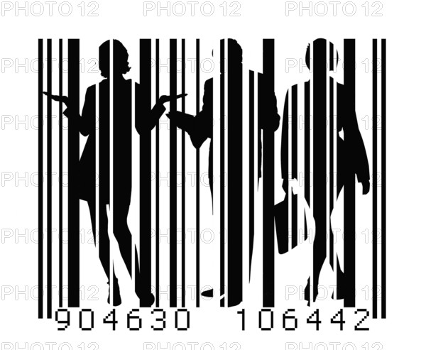 Barcode with People