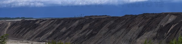 Nochten opencast lignite mine of Lausitz Energie Bergbau AG (LEAG) in Lower Lusatia, Boxberg,