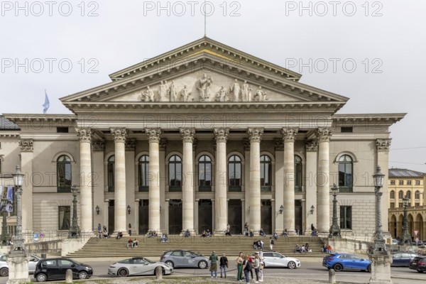 Bavarian Academy of Fine Arts, Residenztheater, Bavarian State Opera and the National Theatre at
