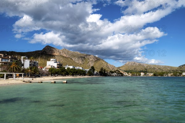 Port de Pollença or Pollensa, Serra de Tramuntana, Majorca, Balearic Islands, Spain, Europe