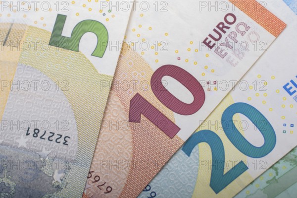 Financial background. Euro banknotes. Business, finance, investment, saving, corruption concept