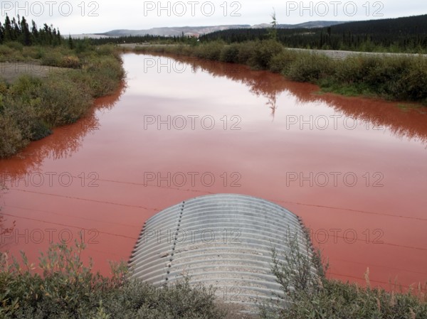 Water pollution from iron ore mining, Arcelormittal Mining Company, Fermont, Provinces of