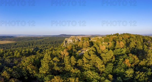 Regenstein Castle Ruin in the Harz Mountains Blankenburg