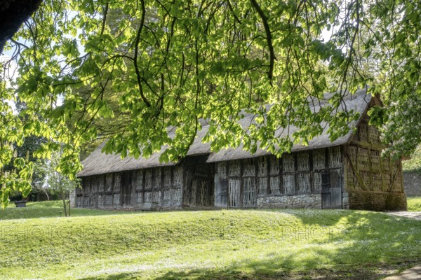 CARDIFF, UK - APRIL 27 : Stryd Lydan Barn at St Fagans National Museum of History in Cardiff on