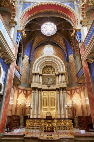 Prague Czech Republic. Jerusalem Synagogue