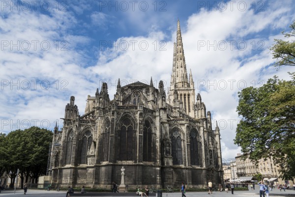 Saint Andre Cathedral, Bordeaux, Aquitaine, Bordeaux Cathedral, France, Europe