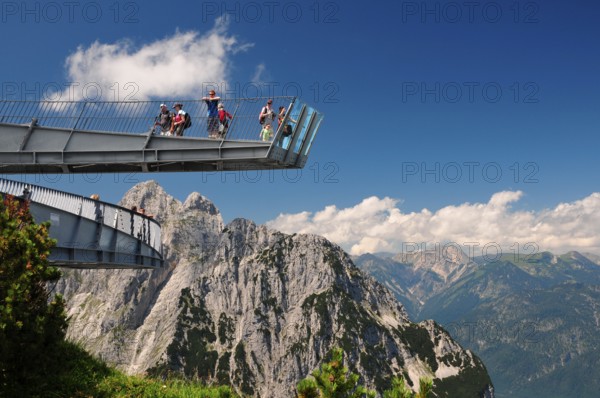 AlpspiX, Skywalk, viewing platform, Alpspitze, Wetterstein Mountains, Garmisch-Partenkirchen,