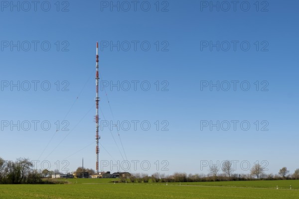Broadcasting station of the WDR for the Münsterland, Nottuln, Baumberge, Münsterland, North