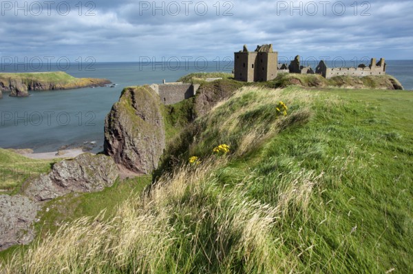 Dunnottar Castle, Stonehaven, Aberdeenshire, Scotland, Great Britain
