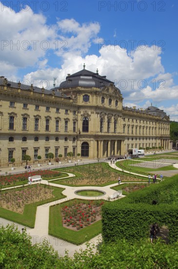 Wurzburg, Würzburg, Residenz, Würzburg Residenz, Hofgarten Park, Hof Garden, UNESCO World Heritage